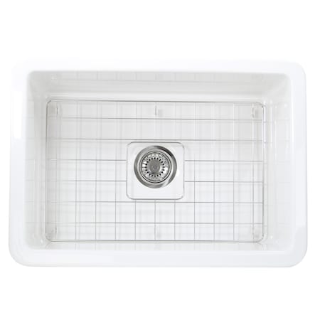 Nantucket Sinks 27-Inch Undermount Fireclay Kitchen Sink Wellfleet-2719W